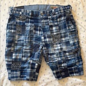 Ralph Lauren Blue Plaid Men's Shorts
